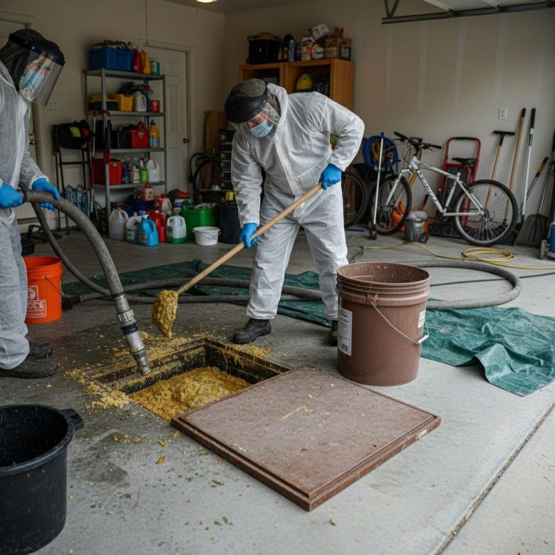 Local Grease Trap Cleaning pros at work